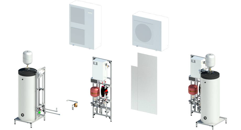Конструктор блочно-модульной котельной HeatPumpBox-1 в Азове